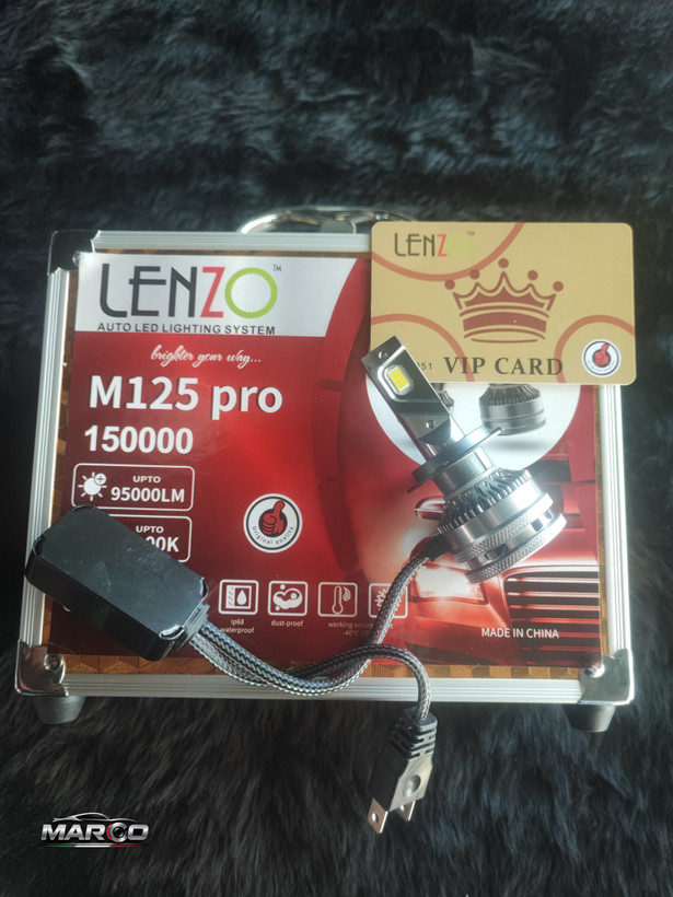 هدلایت M125 pro lenzo