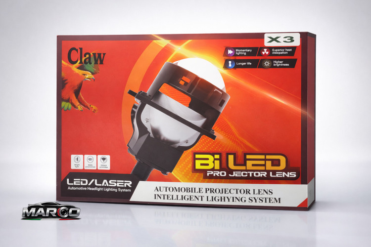 لنز 2.5اینچی x3 claw