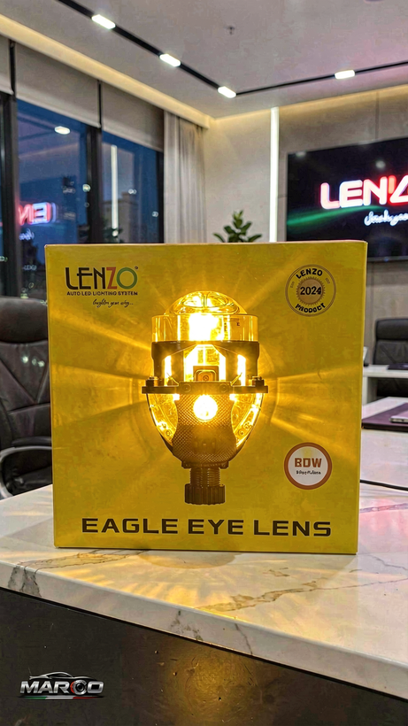 لنز برند لنزو مدل LE003 سه رنگ Bi-LED