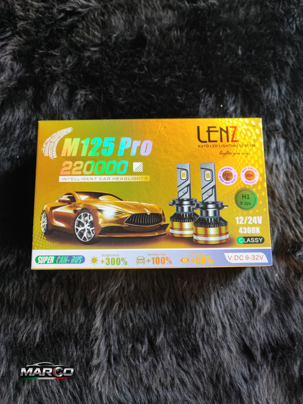 هدلایت M 125 pro lenzo افتابی