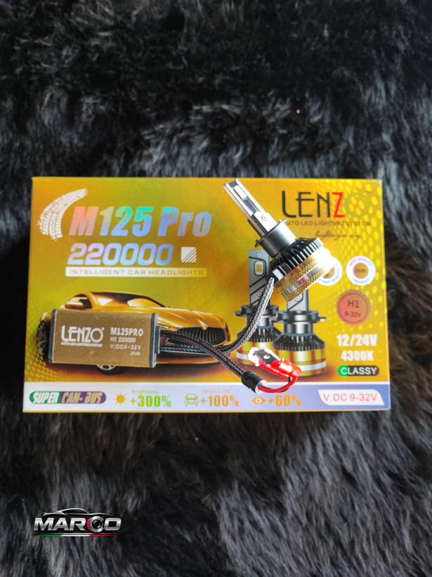 هدلایت M 125 pro lenzo افتابی