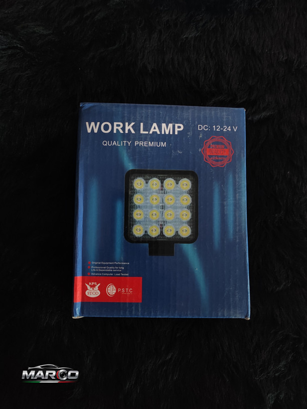پروژکتور افرودی 16لامپه مدل work lamp استیکو