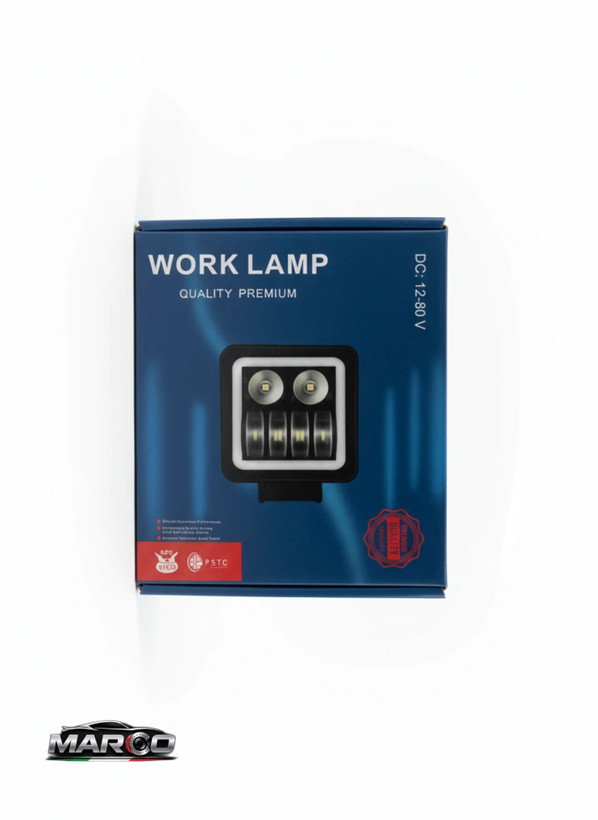 پروژکتور LED مربعی خودرو مدل Work Lamp ولتاژ 12 تا 80 ولت