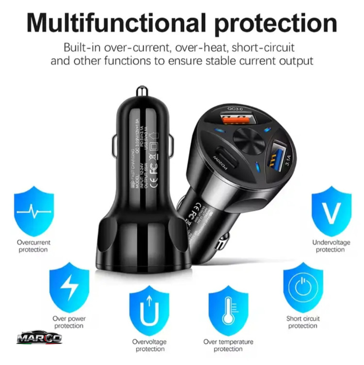 شارژر فندکی مدل MLE-003