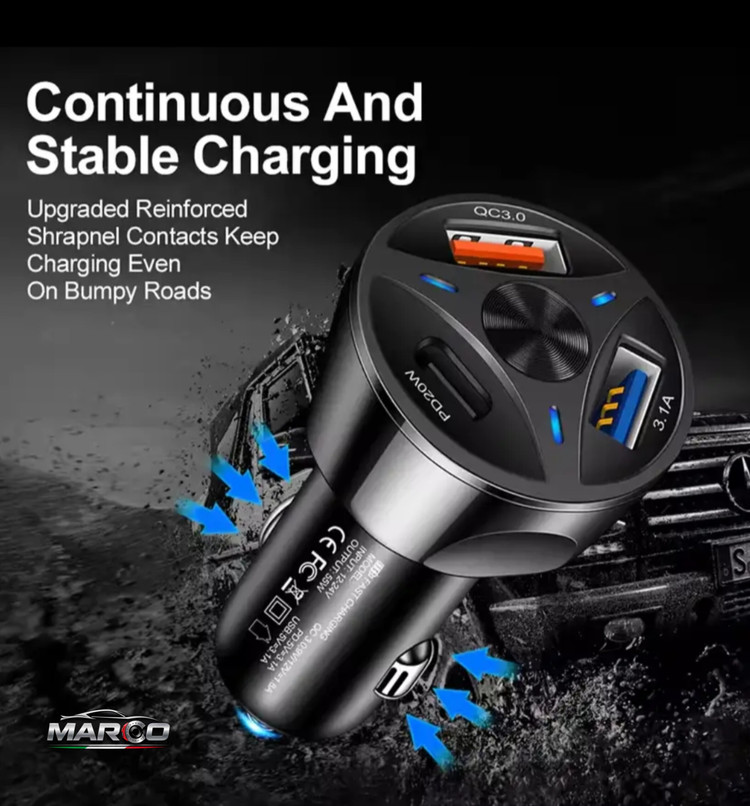 شارژر فندکی مدل MLE-003